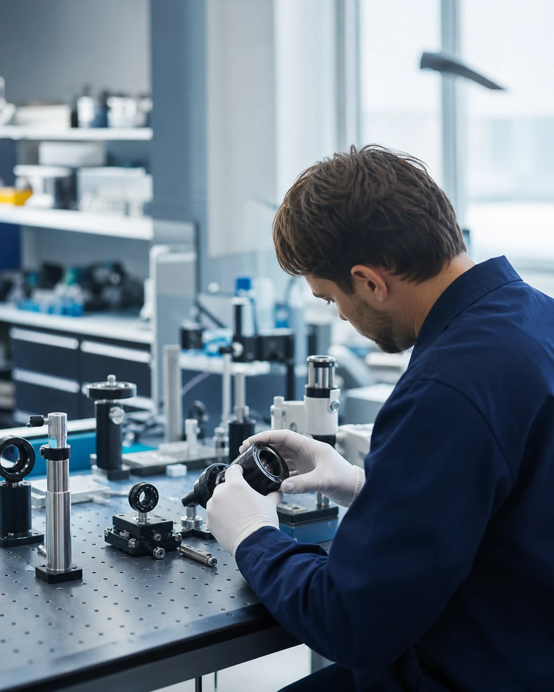 optyka IRIX / laboratorium / detal produktu